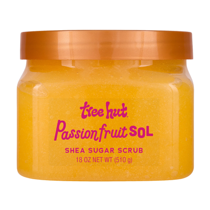 Tree Hut Passionfruit Sol Shea Butter Sugar Body Scrub – 18 oz Tree Hut