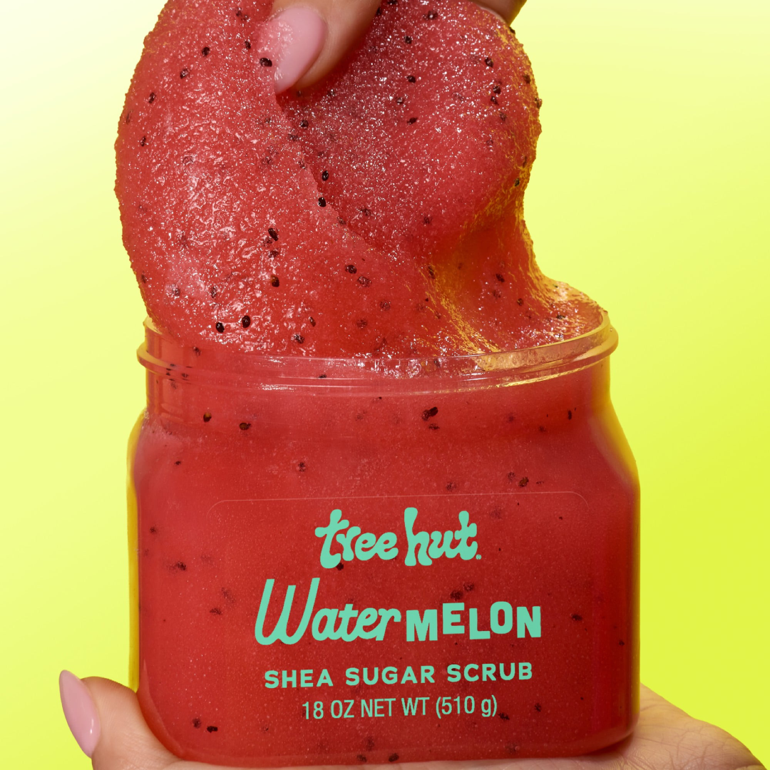 Tree Hut Watermelon Shea Butter Sugar Body Scrub – 18 oz Tree Hut