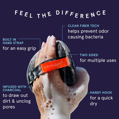 Cleanlogic Detoxify Dual-Texture Body Buffer – Full Body Exfoliator Cleanlogic