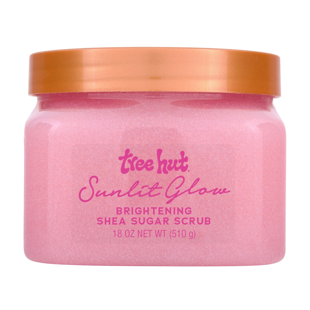 Tree Hut Sunlit Glow Shea Butter Sugar Body Scrub – 18 oz Tree Hut