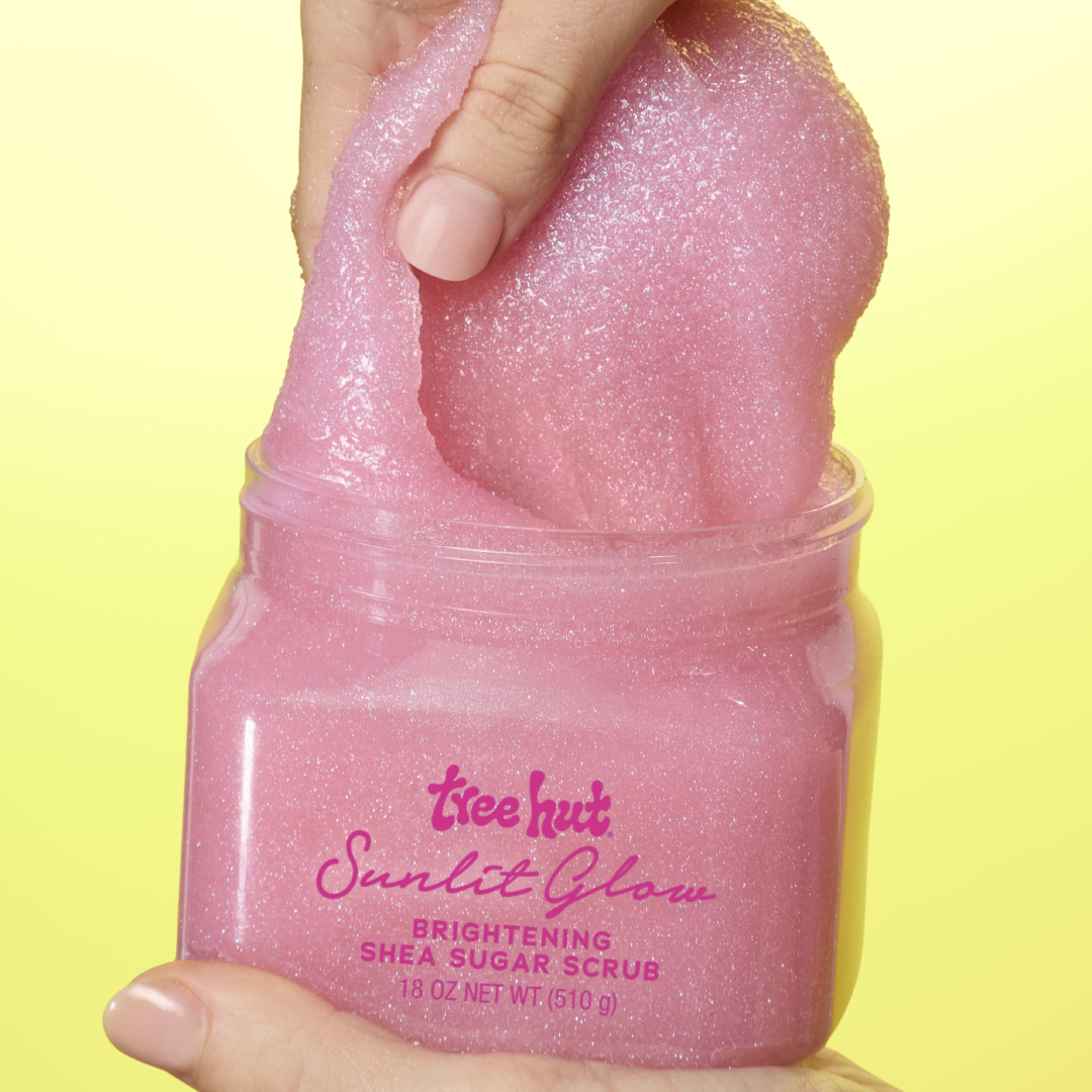 Tree Hut Sunlit Glow Shea Butter Sugar Body Scrub – 18 oz Tree Hut