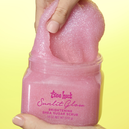 Tree Hut Sunlit Glow Shea Butter Sugar Body Scrub – 18 oz Tree Hut