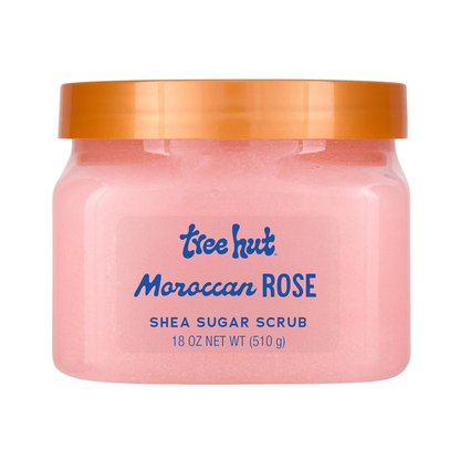 Tree Hut Shea Sugar Scrub Moroccan Rose – 18 oz Tree Hut