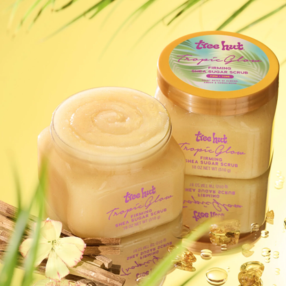 Tree Hut Tropic Glow Firming Shea Sugar Body Scrub – 18 oz Tree Hut