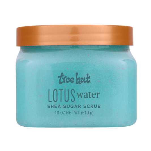 Tree Hut Lotus Water Shea Sugar Body Scrub – 18 oz Tree Hut