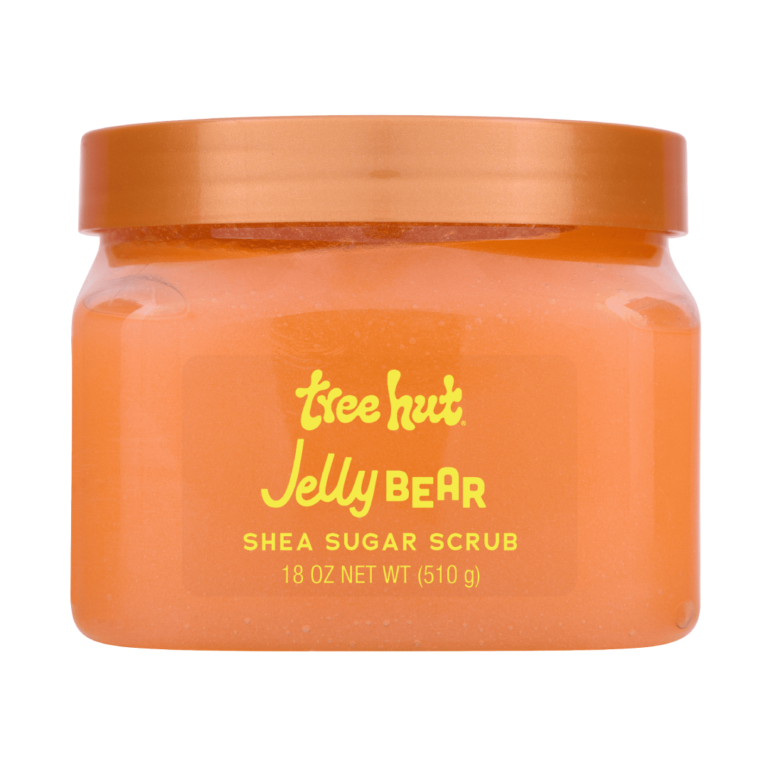 Tree Hut Jelly Bear Shea Butter Sugar Body Scrub – 18 oz Tree Hut