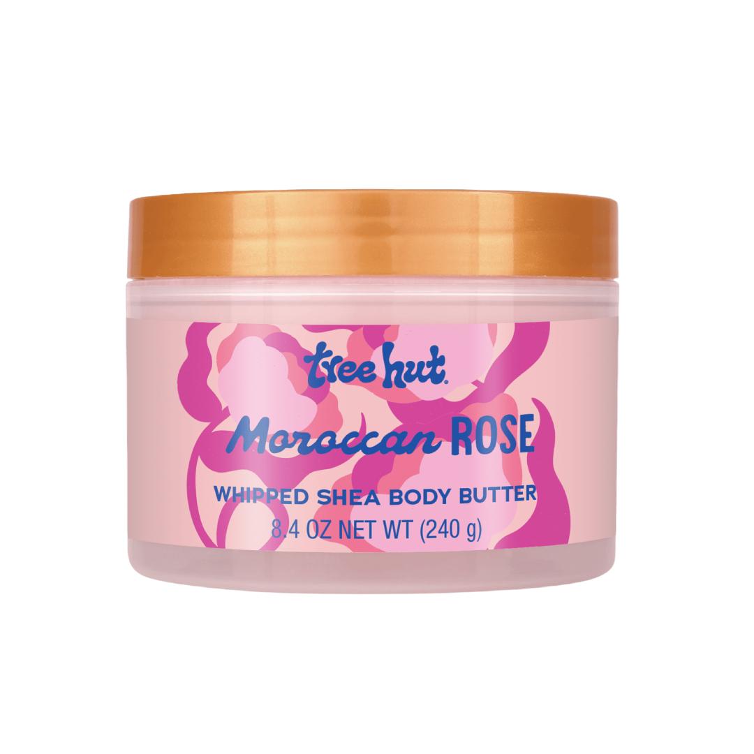 Tree Hut Moroccan Rose Whipped Shea Body Butter – 8.4 oz Tree Hut