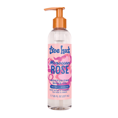 Tree Hut Moroccan Rose Moisturizing Shave Oil – 7.7 fl oz Tree Hut