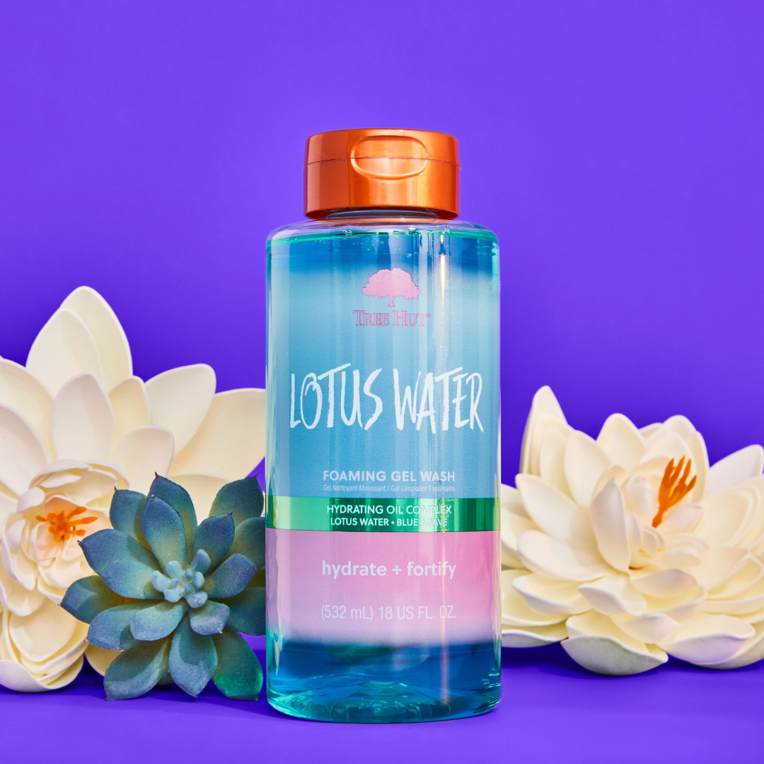 Tree Hut Lotus Water Hydrating Foaming Gel Wash – 18 fl oz Tree Hut