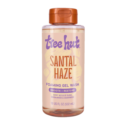 Tree Hut Santal Haze Foaming Gel Body Wash – 18 fl oz Tree Hut