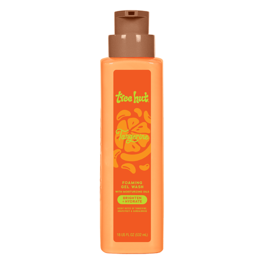 Tree Hut Tangerine Hydrating Foaming Gel Wash – 18 fl oz Tree Hut
