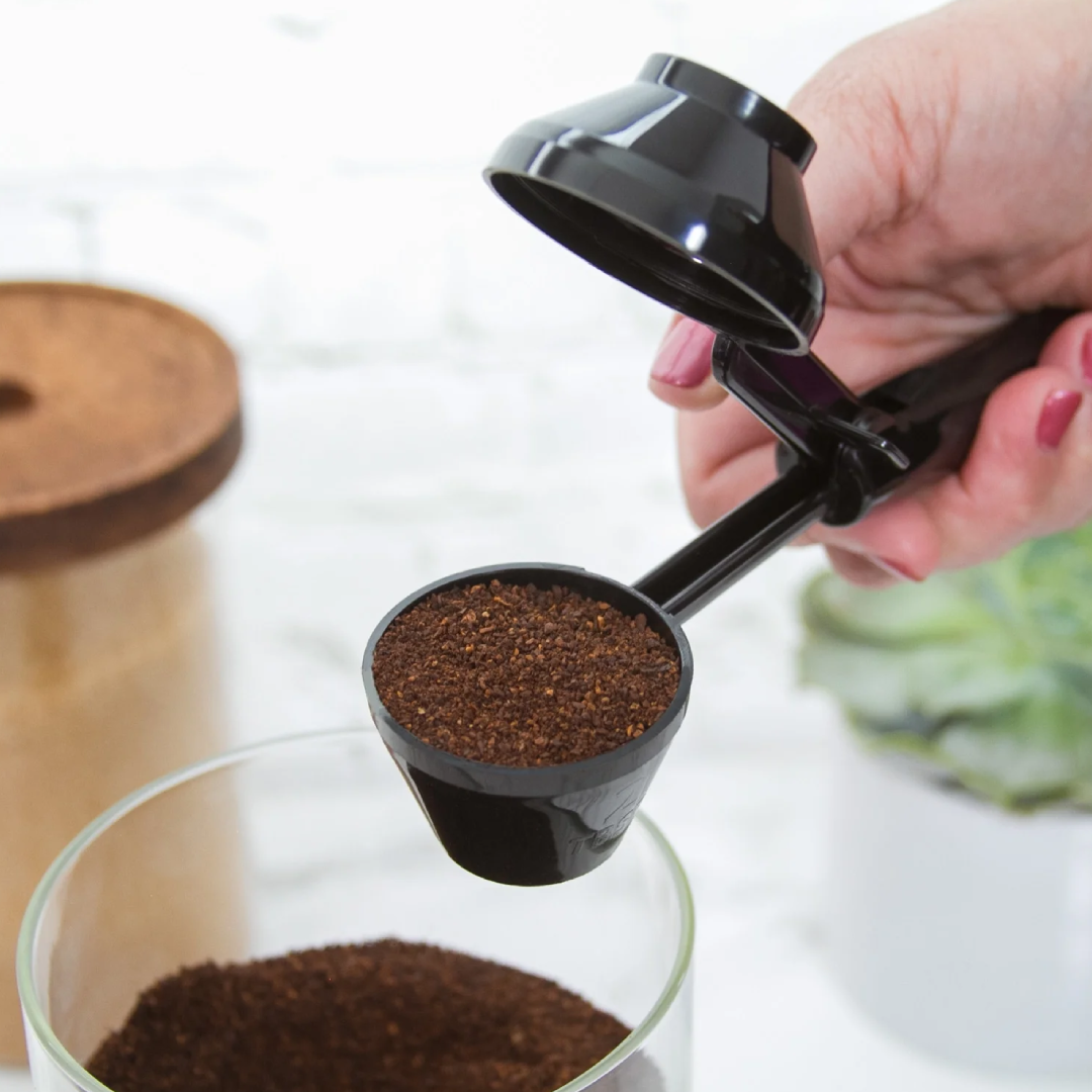 Perfect Pod Universal Fit Single Serve Coffee Filter – EZ-Scoop & Reusable K-Cup Value Pack Perfect Pod