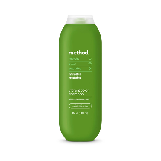 Method Mindful Matcha Color Protecting Shampoo 14 fl oz | Sulfate & Silicone Free Method