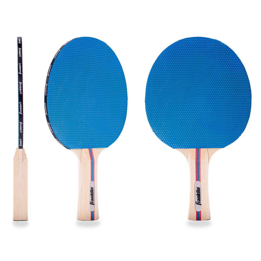 Franklin Sports Table Tennis Paddle Set 2 Player Kit with Balls | Complete Ping Pong Paddle Set Franklin