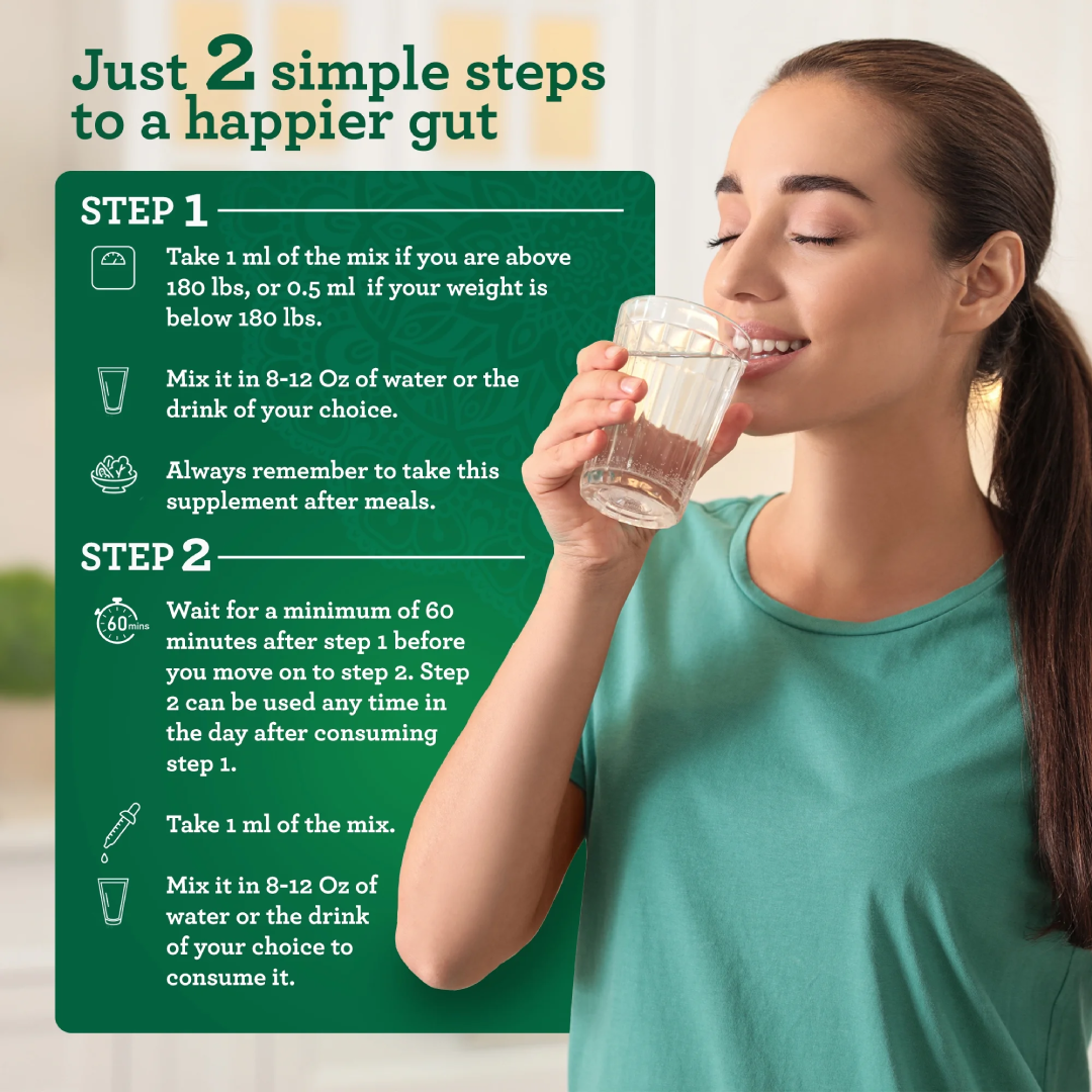 GuruNanda Paracleanse 2-Step Liquid Supplement – Wormwood & Neem GuruNanda