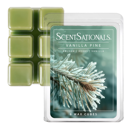 Vanilla Pine Scented Wax Melts by ScentSationals 2.5 oz | Home Fragrance ScentSationals