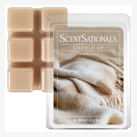 Cuddle Up Scented Wax Melts by ScentSationals 2.5 oz | Cozy Home Fragrance ScentSationals