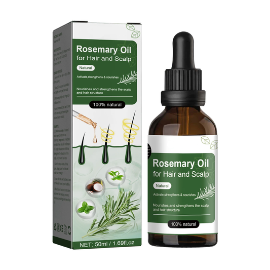 Rosemary Hair Oil – Anti Hair Loss & Hair Growth Scalp Treatment Ouhoe
