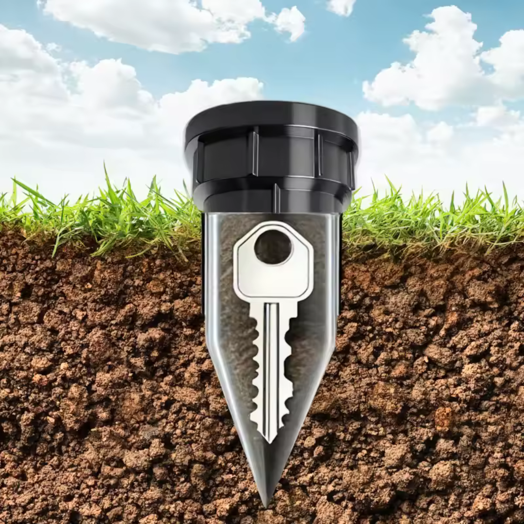 Garden Key Hider – Realistic Underground Watering Can Key Safe MegoDeals