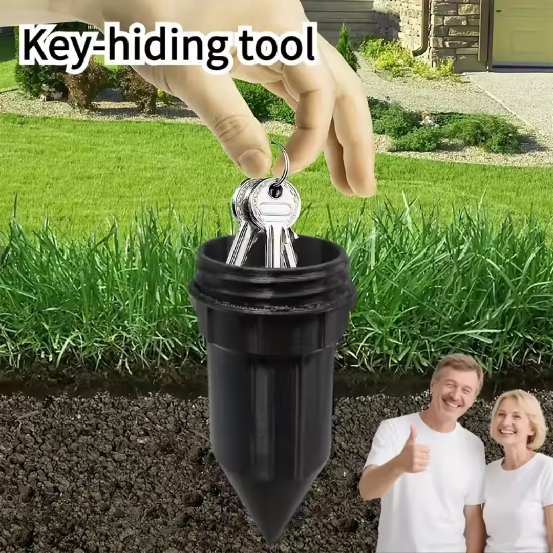 Garden Key Hider – Realistic Underground Watering Can Key Safe MegoDeals