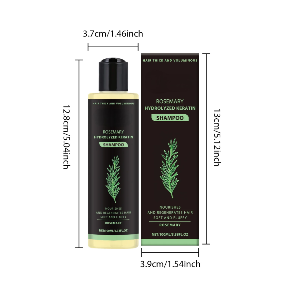 Rosemary Hair Growth Shampoo – Thickening & Repair for Damaged Hair Hoegoa