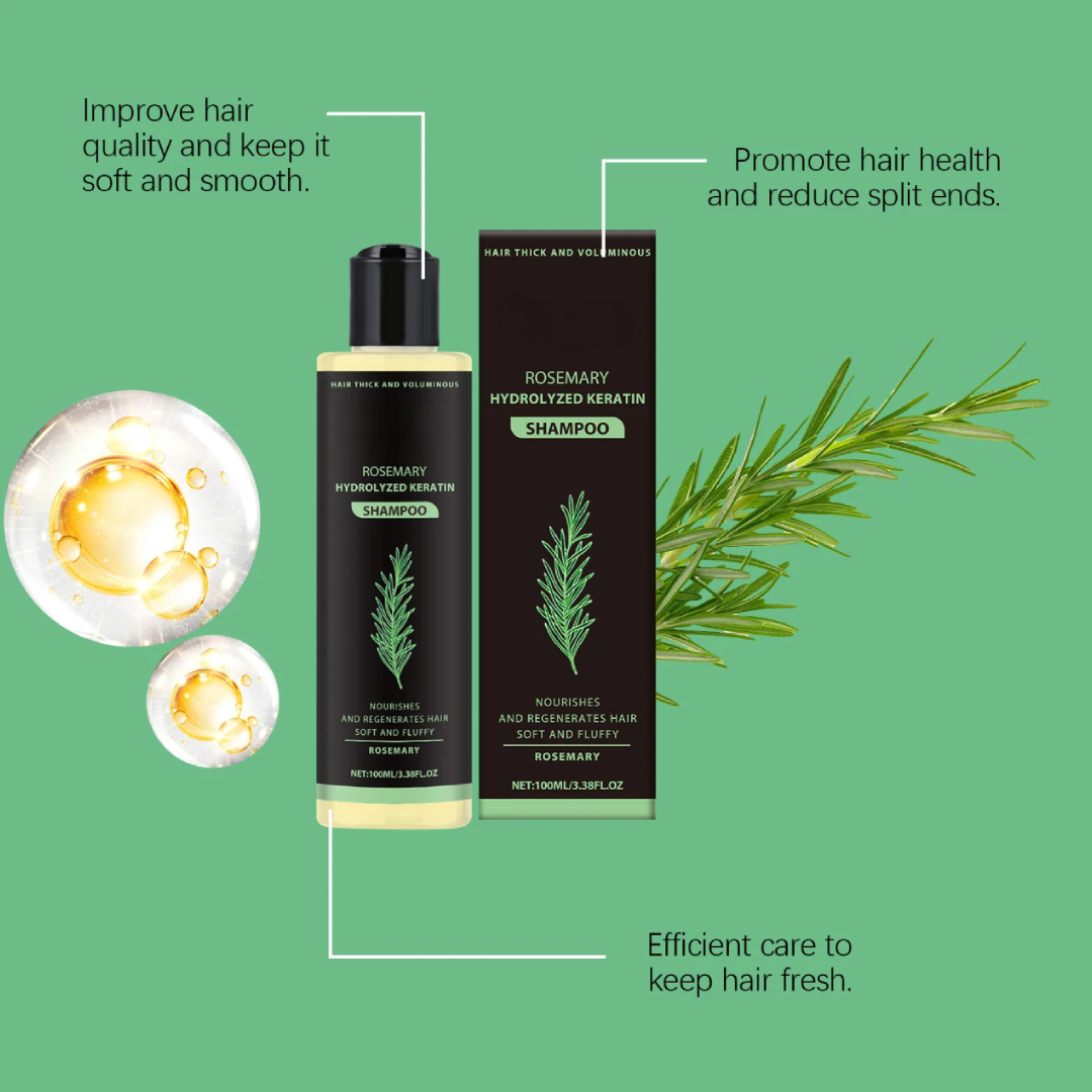 Rosemary Hair Growth Shampoo – Thickening & Repair for Damaged Hair Hoegoa
