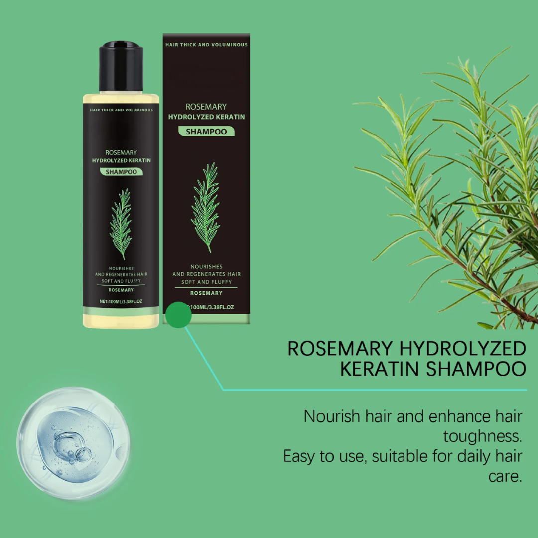Rosemary Hair Growth Shampoo – Thickening & Repair for Damaged Hair Hoegoa