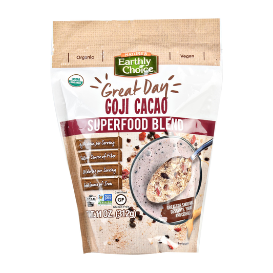 Healthy Choice Delicious Nature's Earthly Goji Cacao – 11 oz Nature's Earthly Choice