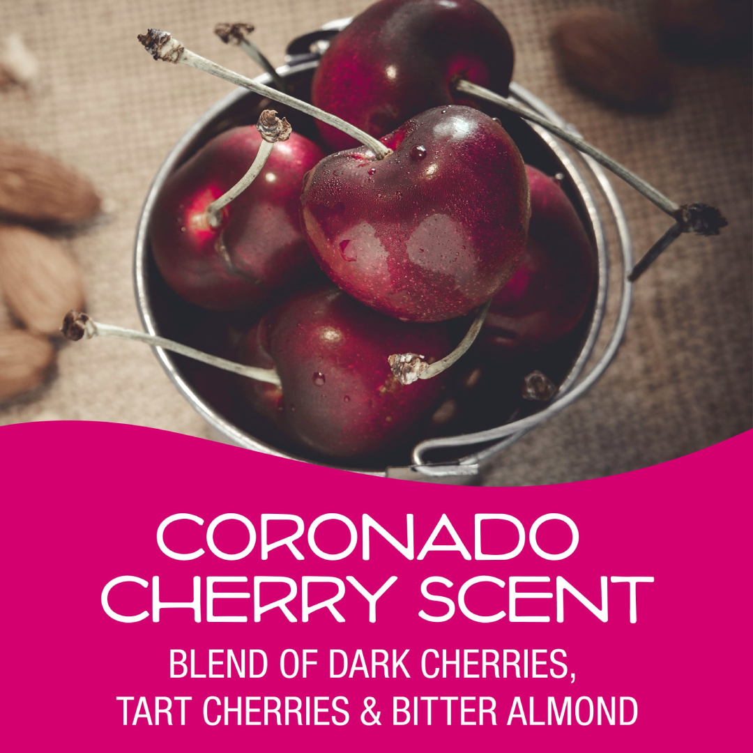 California Scents Coronado Cherry Vent Car Air Freshener – 6 Count California scents!