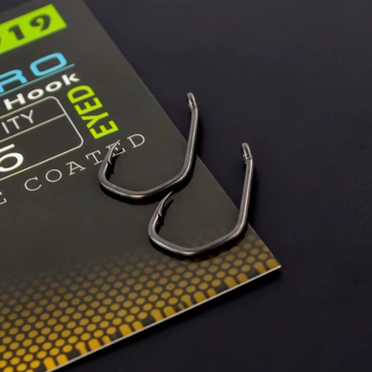 HIRISI PTFE Coated High Carbon Steel Barbed Fish Hook with Eye – X919 Hirisi