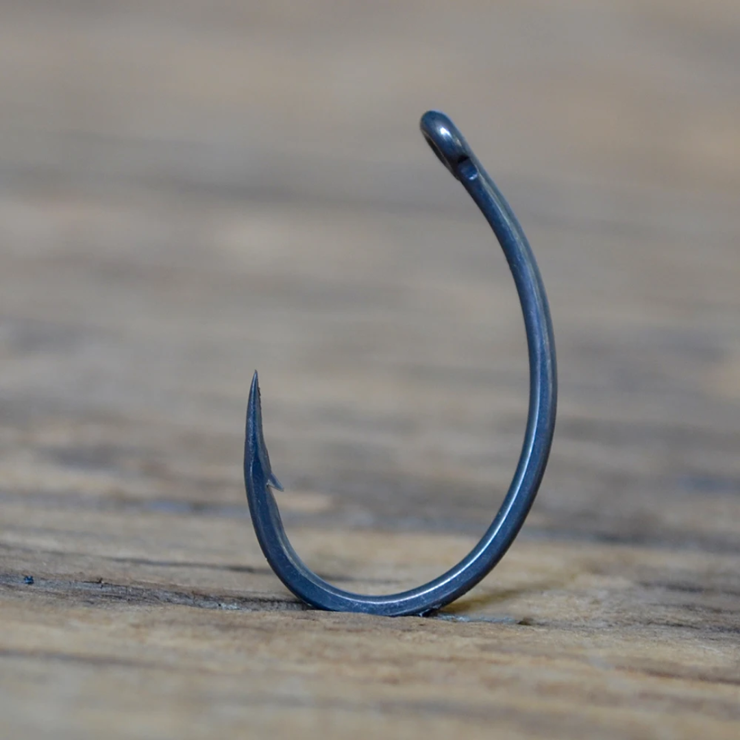 HIRISI PTFE Coated High Carbon Steel Barbed Fish Hook with Eye – X911 Hirisi
