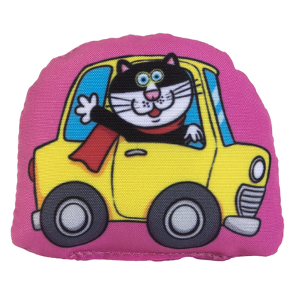 Fat Cat Big Mama’s Roadtrip‑O‑Rama Souvenir Cat Toy – Organic Catnip Fat Cat