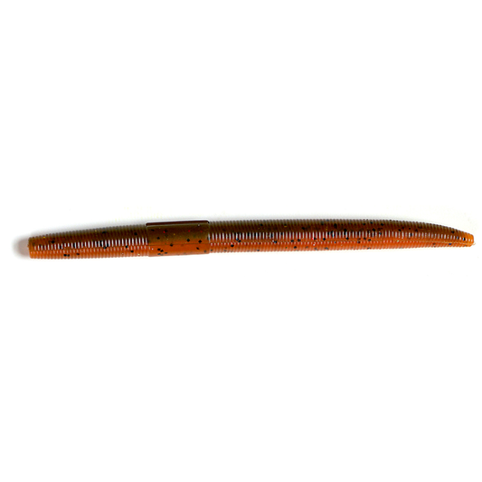 Creme Lure Creme Stick Soft Plastic Fishing Lures for Bass – 5-Count Pack, Realistic Bama Craw Crawfish Color, Durable Stick Bait for Texas & Wacky Rigging
