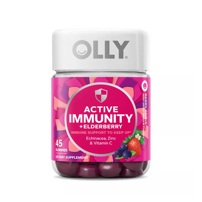 OLLY Active Immunity Elderberry Gummy Supplement