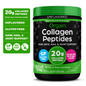 Orgain Hydrolyzed Grass-Fed Collagen Peptides Powder 20g, Unflavored – Premium Skin, Hair, Nail & Joint Support Supplement (1lb) Orgain