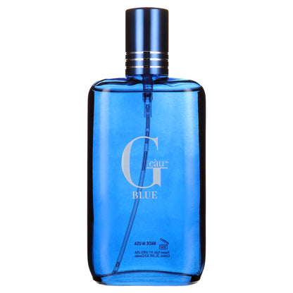 Parfums Geàu Blue Cologne for Men – Coastal Citrus-Woody Scent, 3.4 fl oz