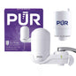 PUR FM3333B Vertical Faucet Mount Water Filtration System – White
