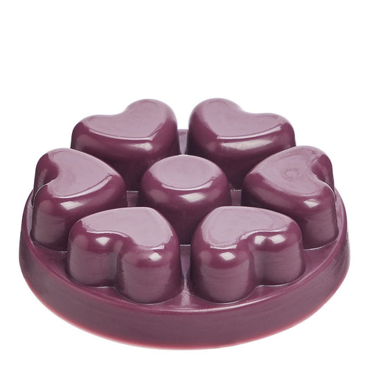 Partylite Mulberry scent plus heart wax melts