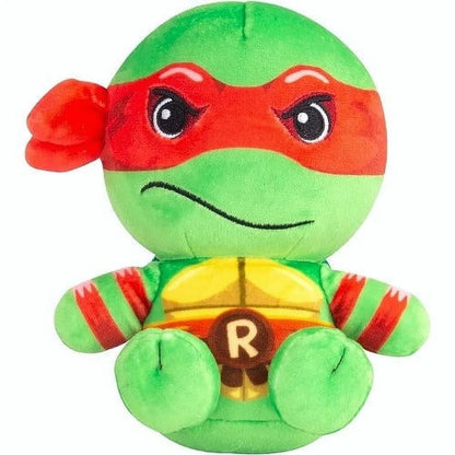 Club Mocchi TMNT Junior 6-Inch Plush | Teenage Mutant Ninja Turtles Michelangelo Leonardo Raphael Donatello TOMY