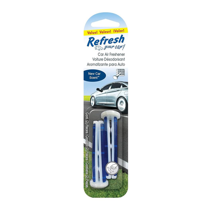Refresh Your Car New Car Scent Car Air Freshener – 12 Total (2 per Pack) Refresh Your Car