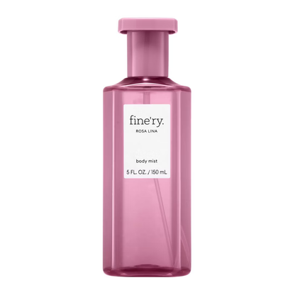 fine'ry. Body Mist Women's Fragrance Spray – Rosa Lina, 5 fl oz