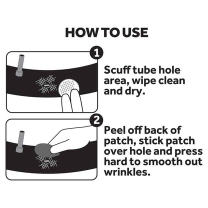 Slime Peel & Stick Bicycle Tube Patches, 6-Pack – 20272