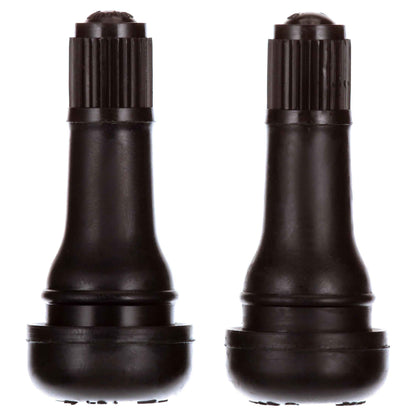 Slime TR413 Tubeless Tire Valve Stem Replacement – Black Rubber, Model 2080A