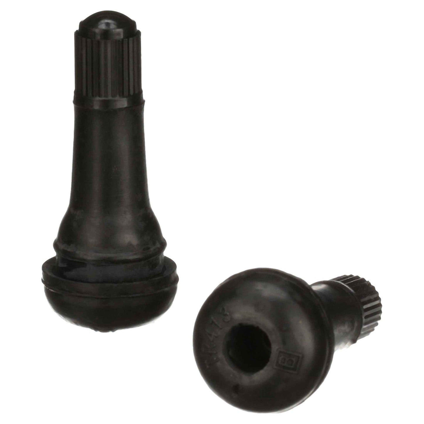 Slime TR413 Tubeless Tire Valve Stem Replacement – Black Rubber, Model 2080A