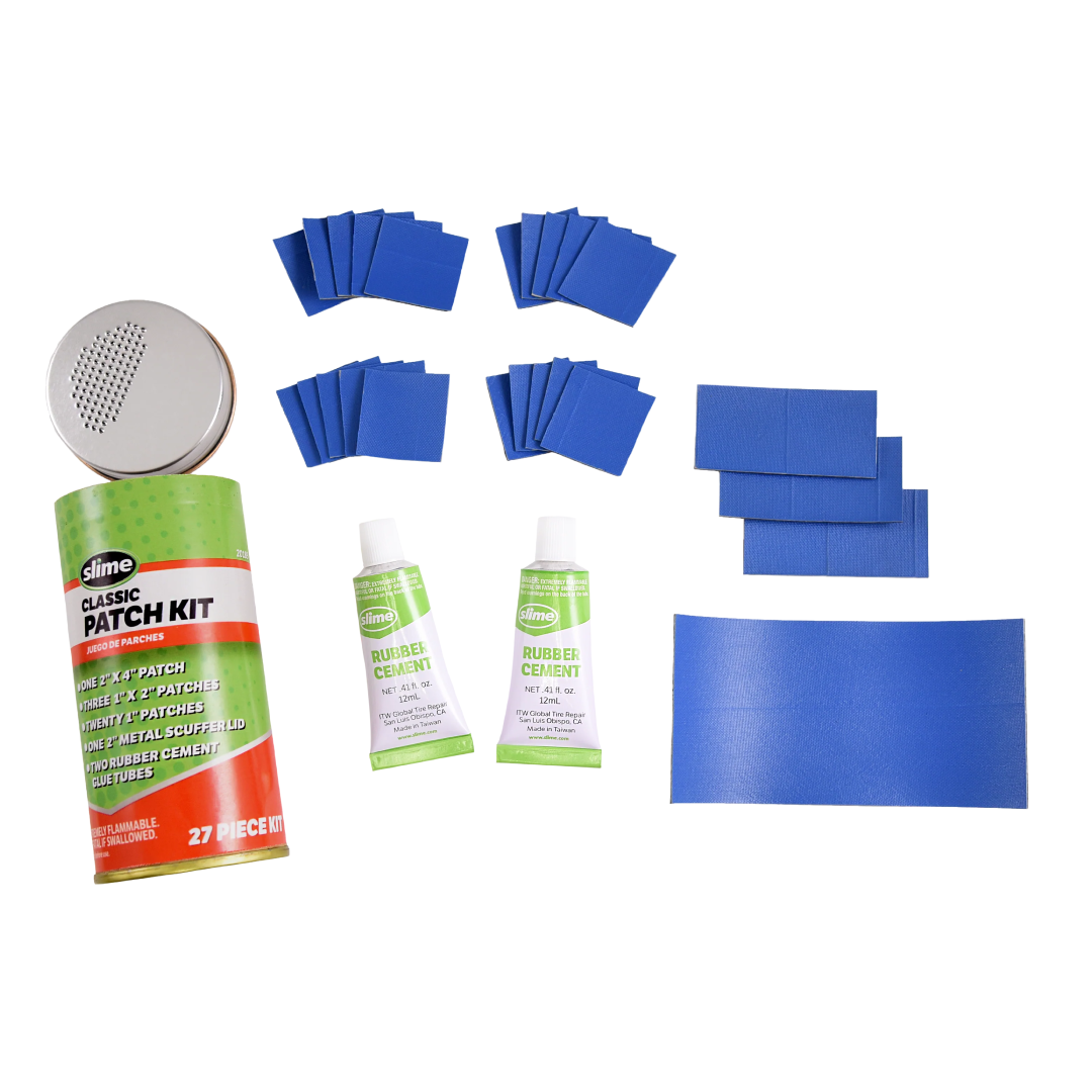 Slime Classic Tire Repair Kit 20189 – 24 Patches for Tubed Tires Slime