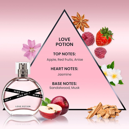 So…? Love Potion Eau de Parfum for Women – 1.7 fl oz