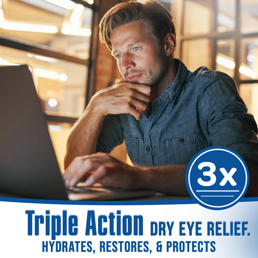 Systane PRO Preservative Free Eye Lubricant Drops 10 mL | Hydrate, Restore & Protect Dry Eyes Systane