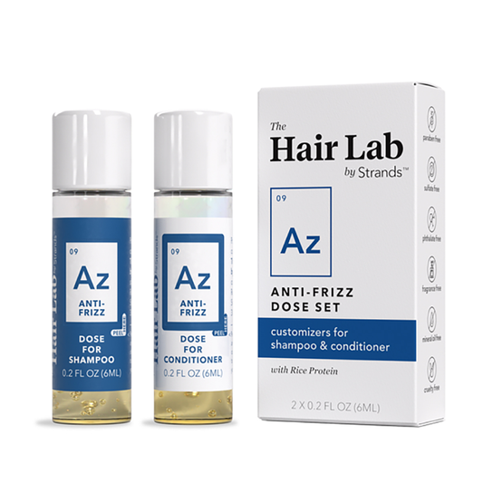 The Hair Lab Anti-Frizz Shampoo & Conditioner Dose Set with Rice Protein