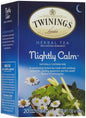 Twinings Nightly Calm Herbal Tea – Caffeine-Free, 20 Tea Bags