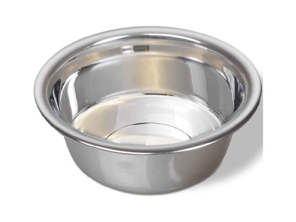 Van Ness Small Lightweight Stainless Steel Dog Bowl 16 oz – Silver